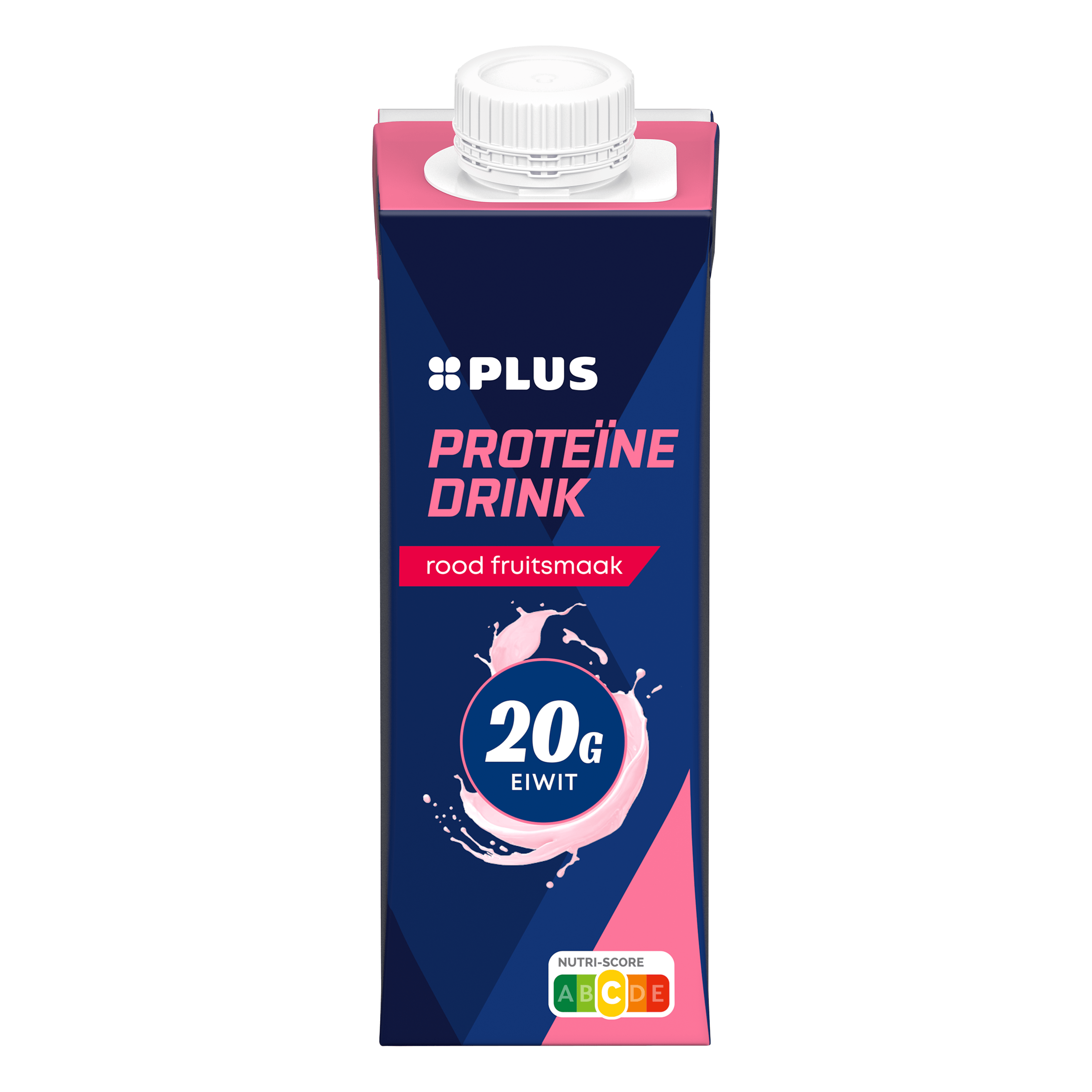 PLUS Proteïnedrink rood fruitsmaak