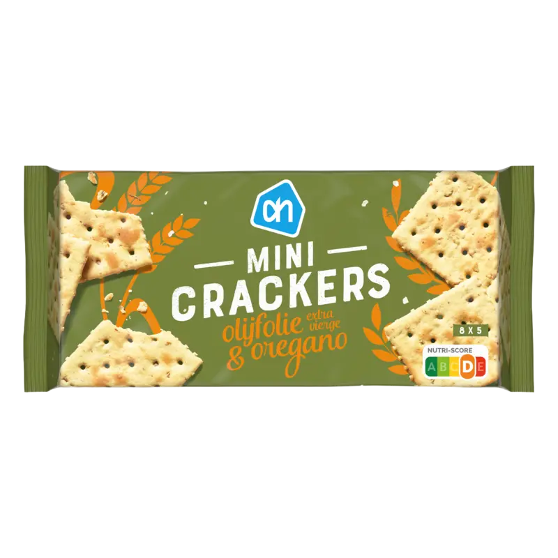 AH Mini crackers olijfolie & oregano