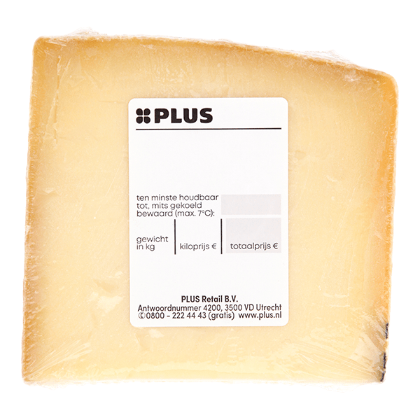 PLUS Zwitserse gruyere 50+