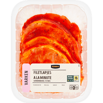 Jumbo Filetlapjes a la Minute Gemarineerd 5 Stuks