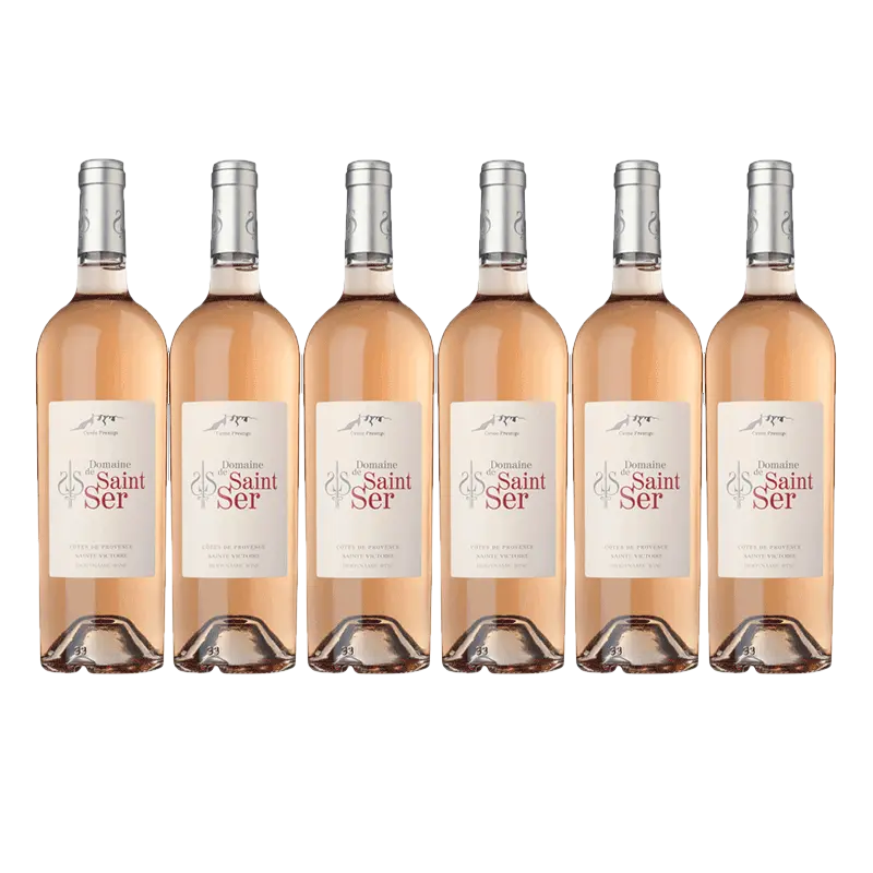 Domaine de Saint Ser Rosé biodynamic wine 6 flessen