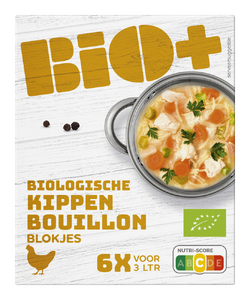 Bio+ Bouillon Blokjes Kip