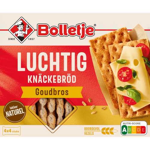 Bolletje Knackebrod luchtig goudbros