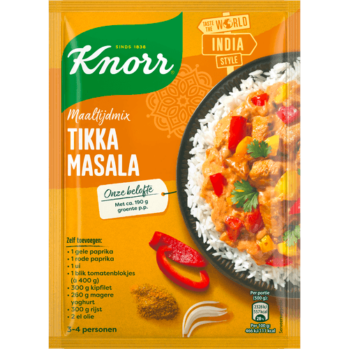 Knorr Maaltijdmix tikka masala