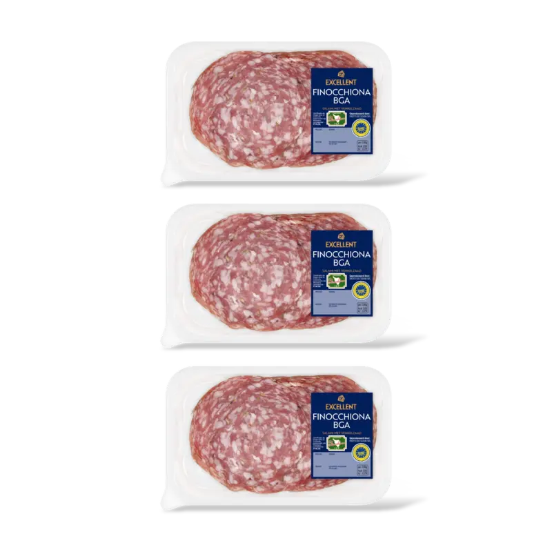 AH Excellent Salami met venkel 3-pack