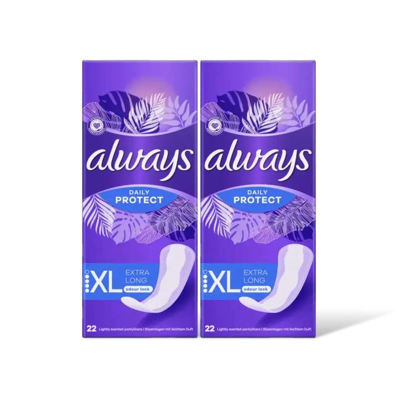 Always Daily prot extra long inlegkruisjes 2pck