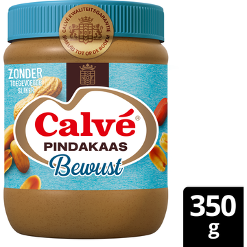Calvé Pindakaas Bewust 350 g