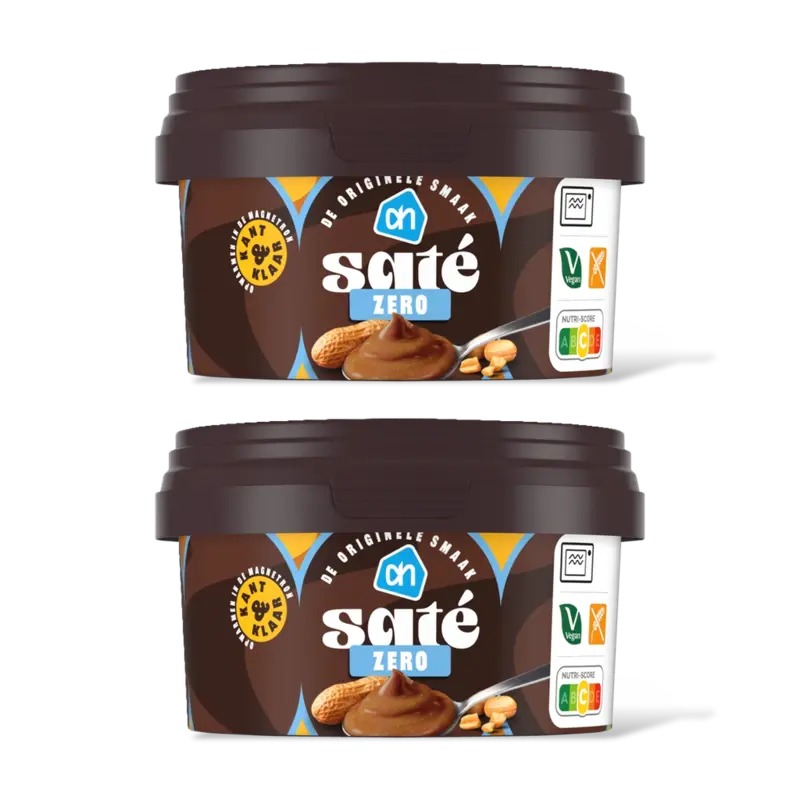 AH Sate saus zero 2-pack