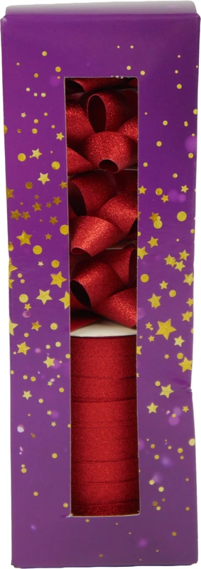 Hoomark Glitterlint en strik rood
