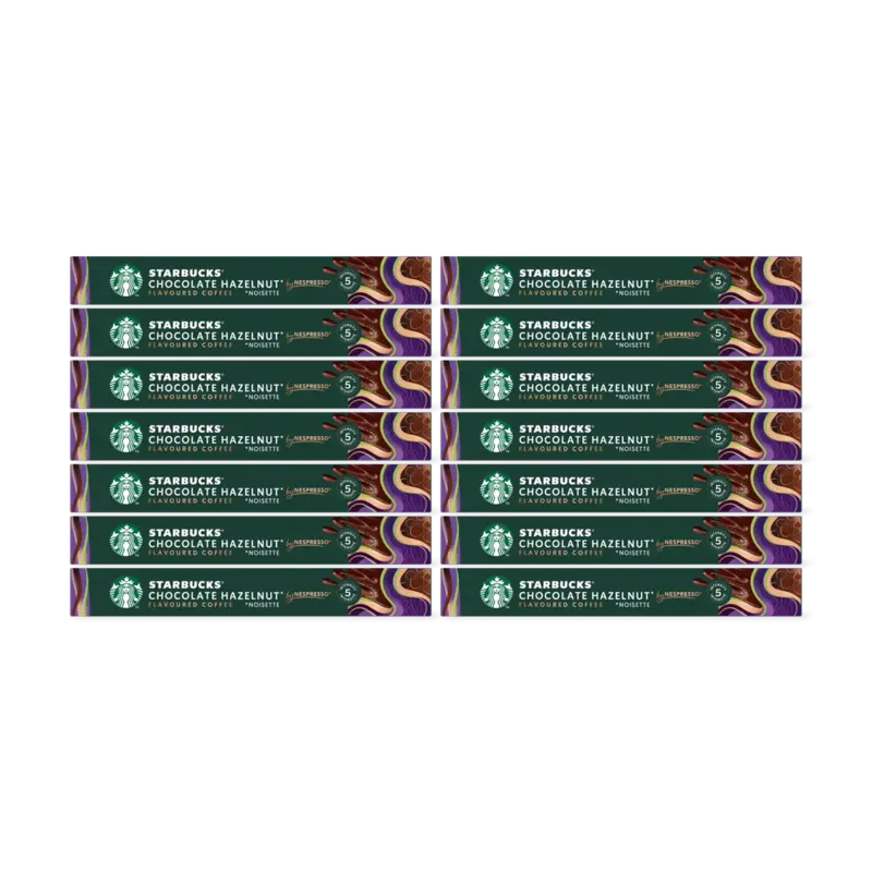Starbucks Nespresso chocolate hazelnut cap 14-pack