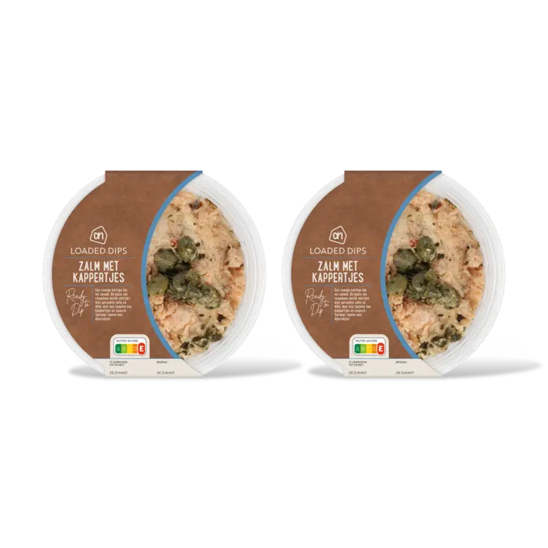 AH Loaded dip zalm met kappertjes 2-pack