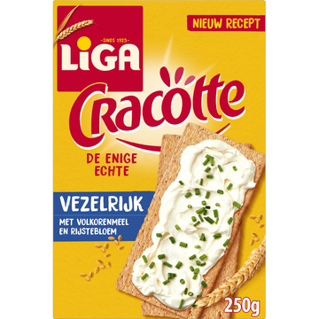 Liga Cracotte Vezelrijk 250g