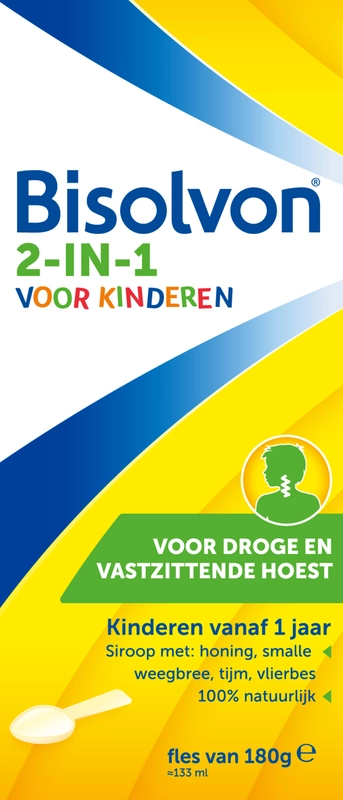 Bisolvon 2-in-1 voor kinderen siroop