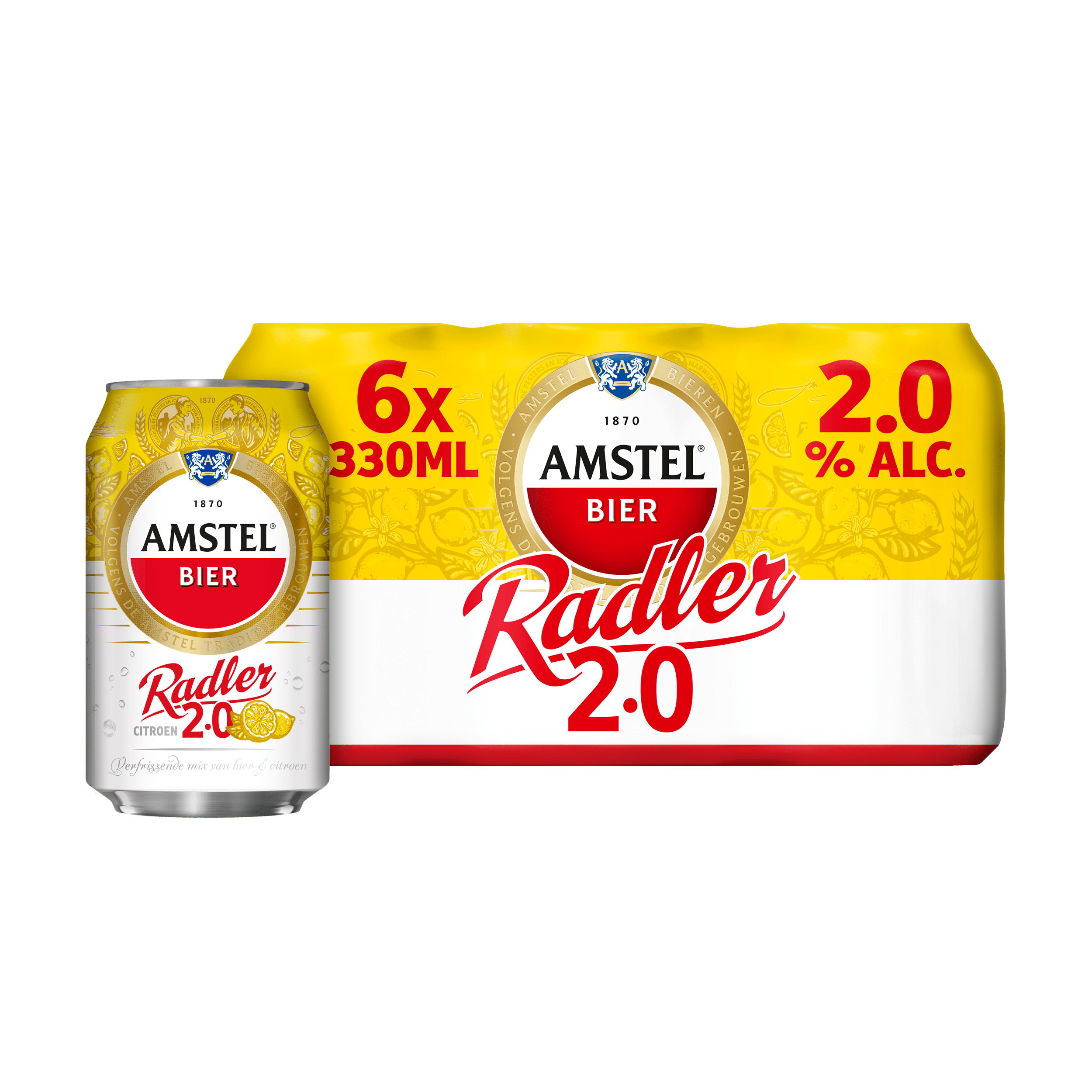 Amstel Radler citroen bier blik