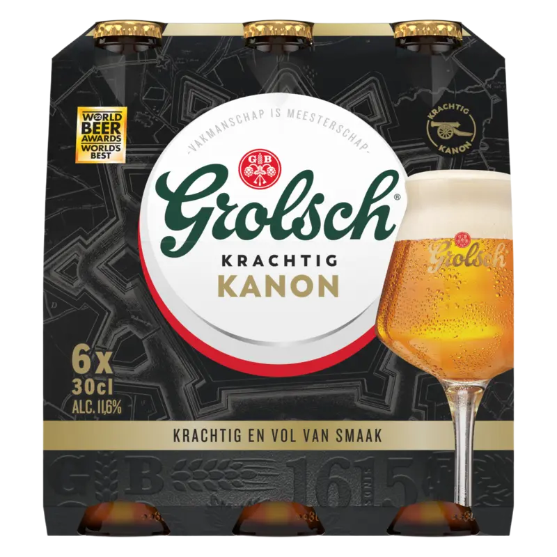 Grolsch Krachtig kanon speciaalbier 6-pack