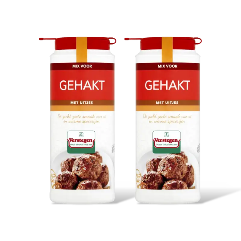 Verstegen Kruidenmix gehakt met uitjes 2-pck