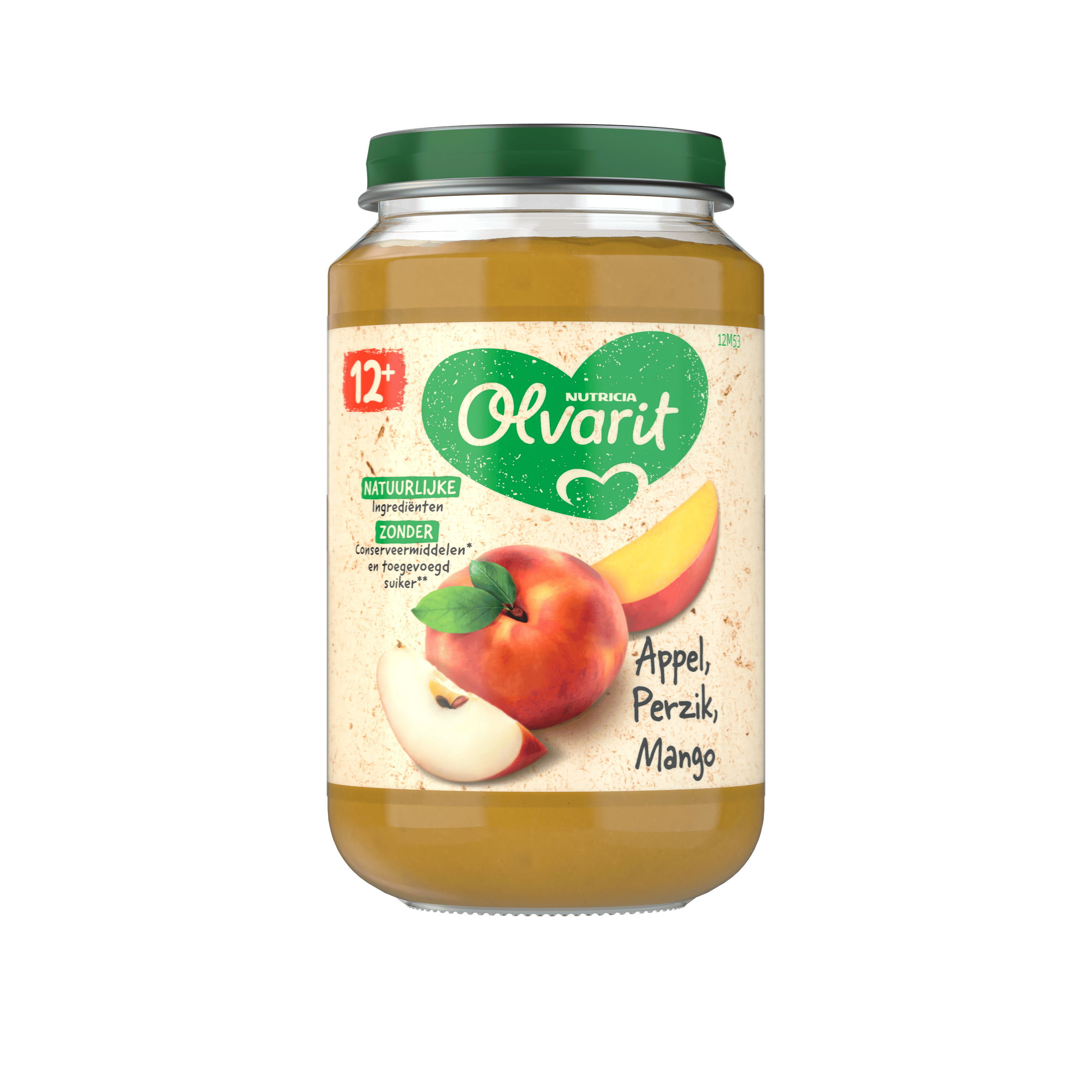 Olvarit 12+mnd Appel Perzik Mango