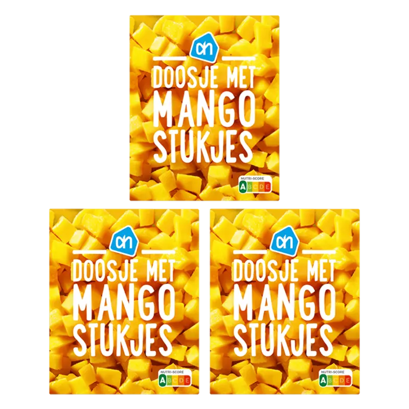 AH Doosje met mangostukjes 3-pack