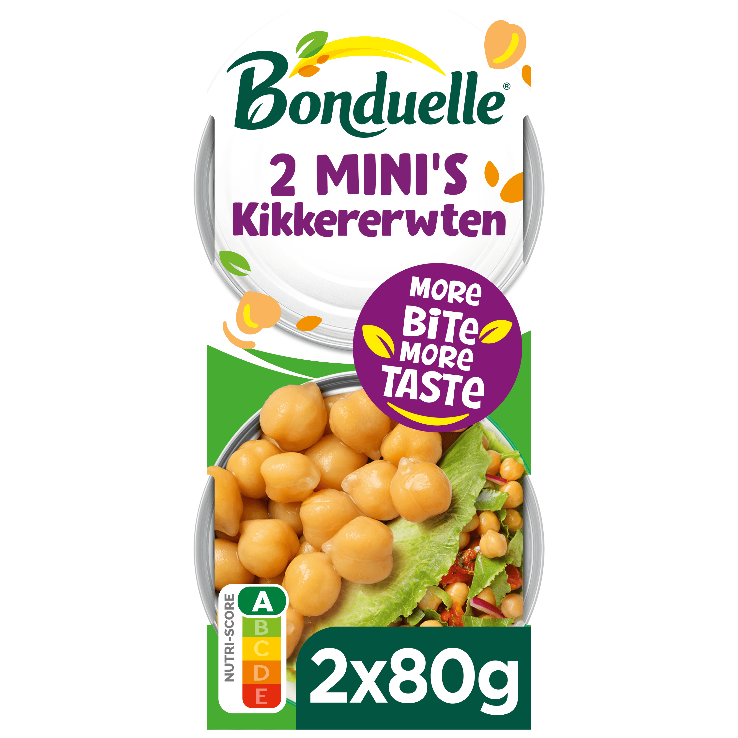Bonduelle Kikkererwten 2 mini's