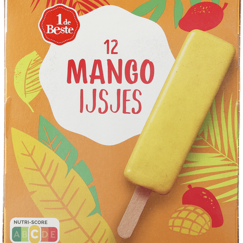 1 de Beste Mango ijs 12 st.