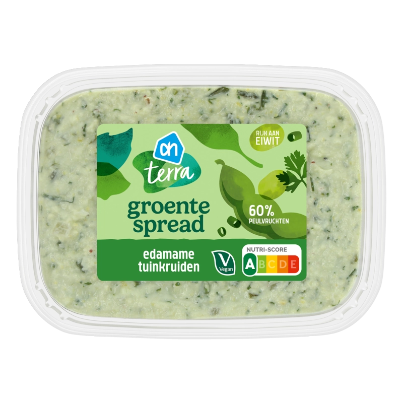 AH Terra Groentespread edamame tuinkruiden