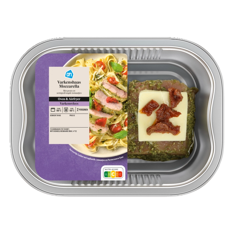 AH Ovenschotel varkenshaas mozzarella