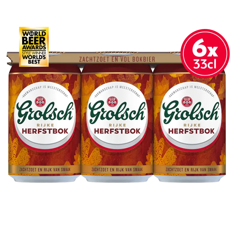 Grolsch Herfstbok bier 6-pack