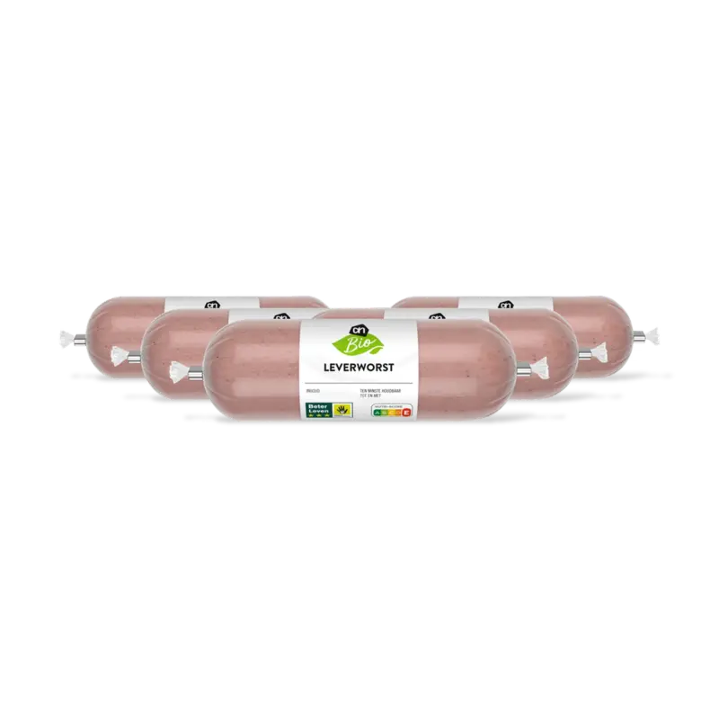 AH Biologisch Leverworst 5-pack