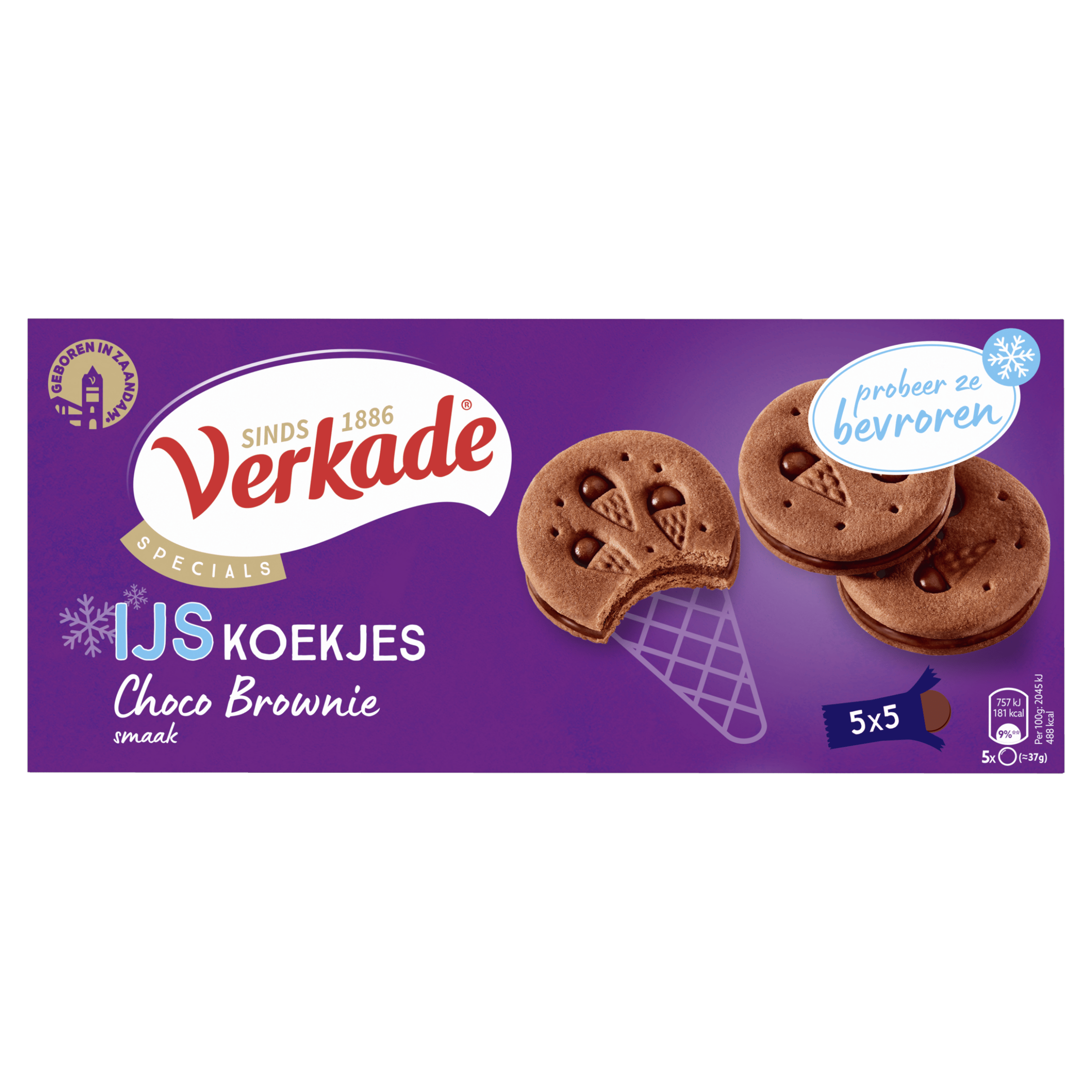 Verkade IJskoekjes Brownie