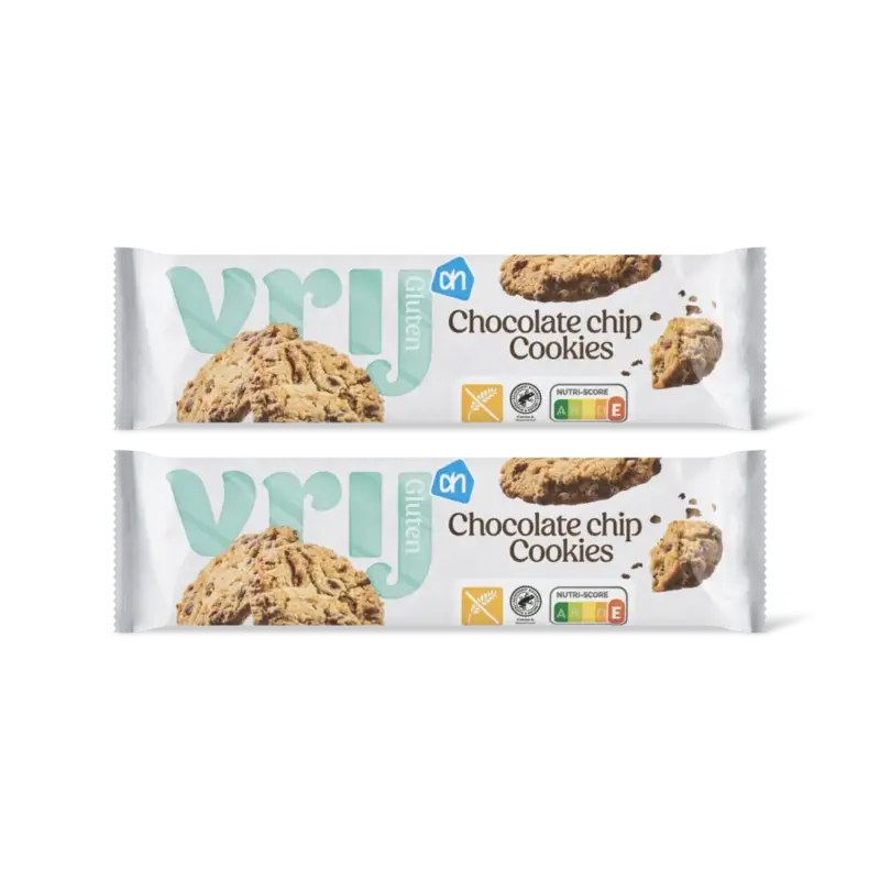 AH Glutenvrij Chocolate chip cookies 2-pack