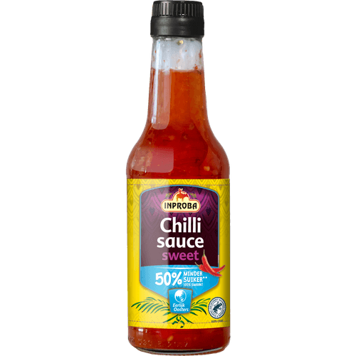 Inproba Chilisaus sweet 50% minder suiker