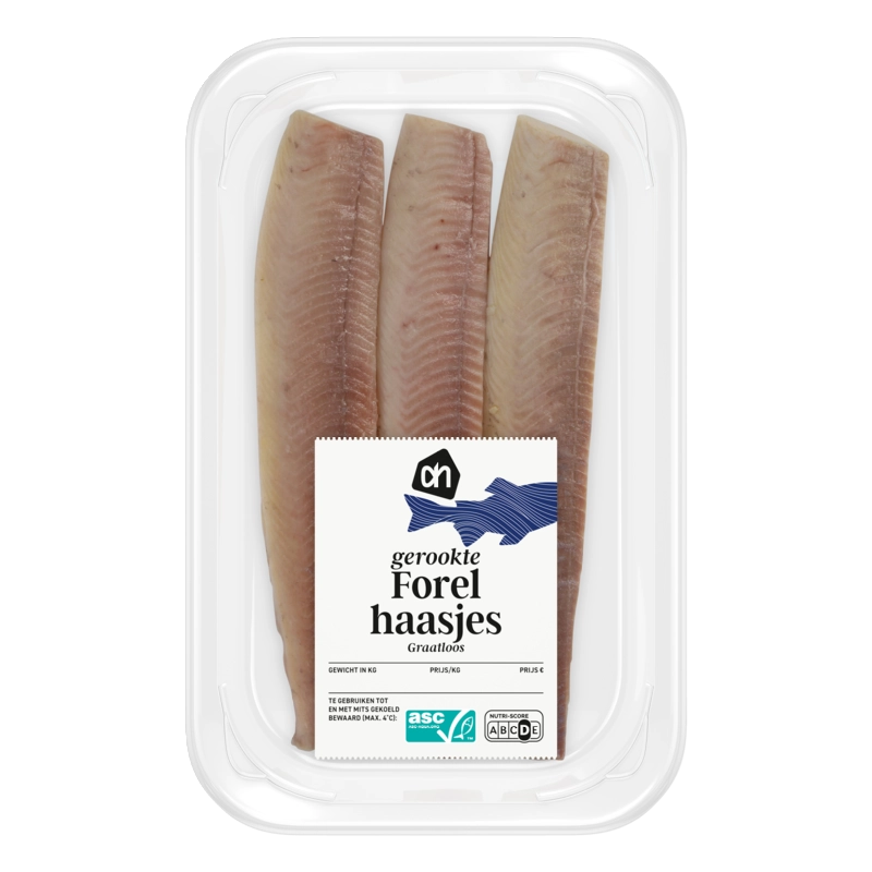 AH Gerookte forel haasjes