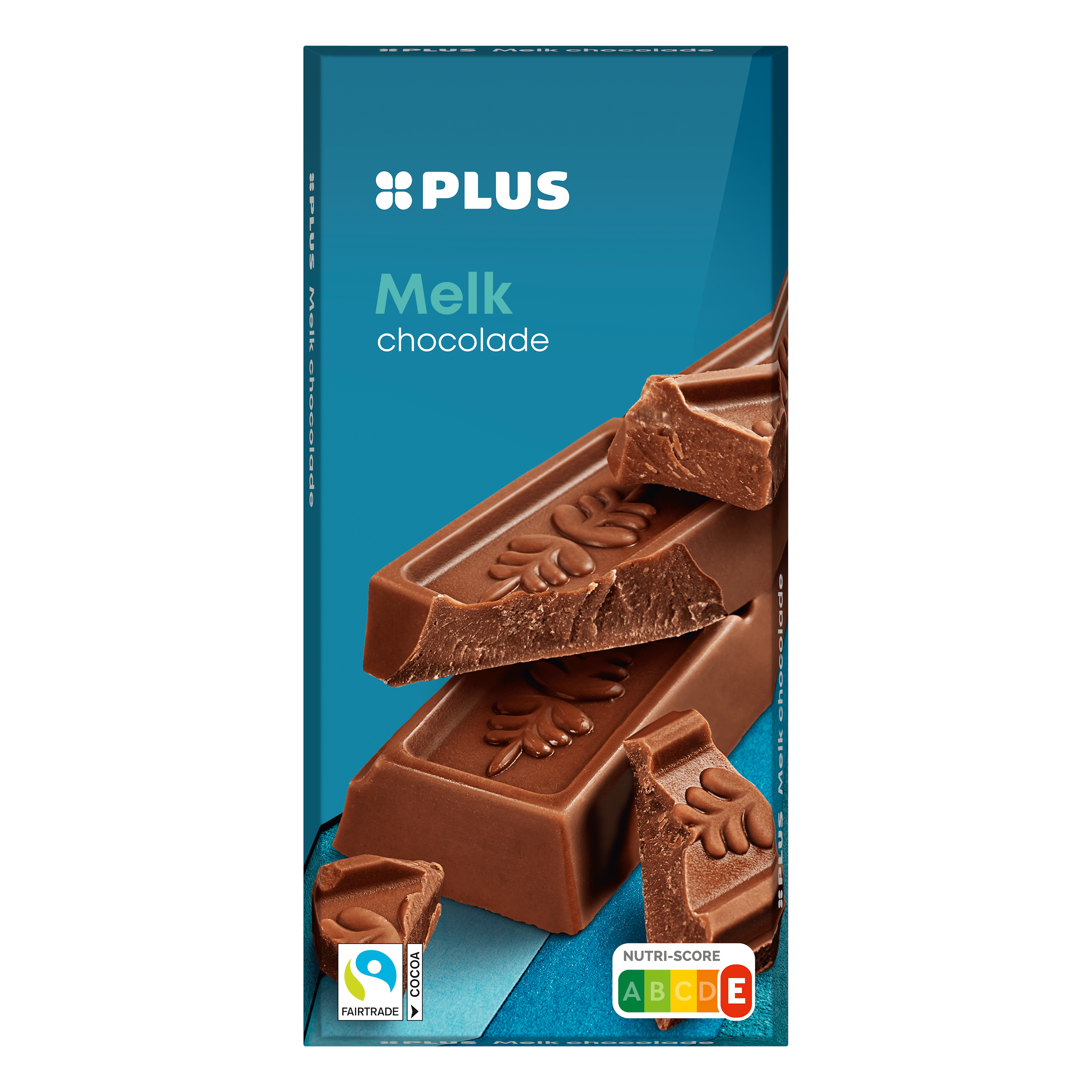 PLUS Chocoladereep melk Fairtrade