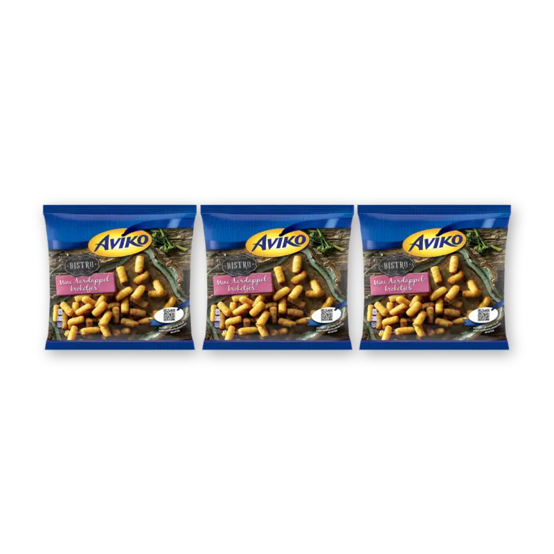 Aviko Mini aardappel kroketjes 3-pack