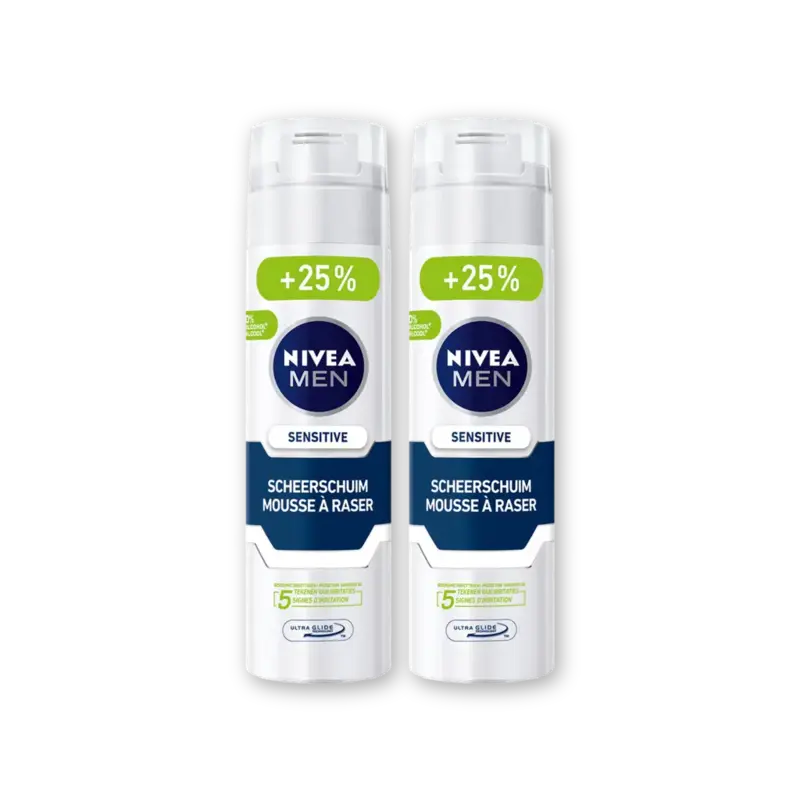NIVEA Men sens scheerschuim met kamille 2-pack