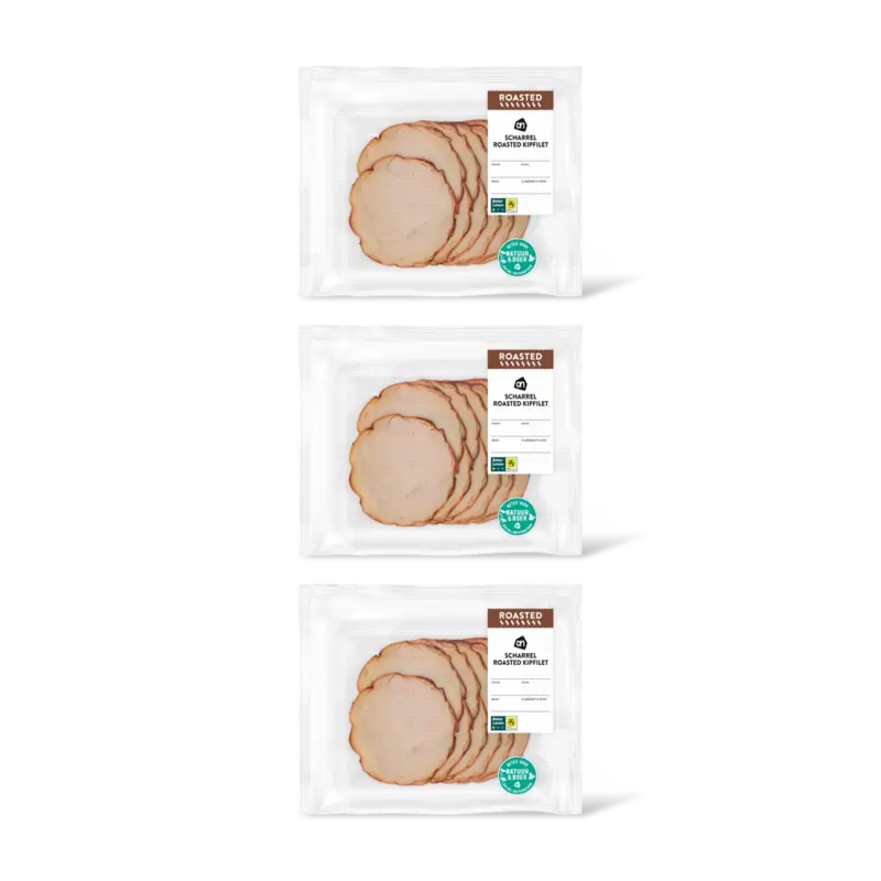 AH Scharrel roasted kipfilet 3-pack