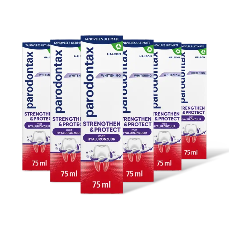 Parodontax Strengthen & protect whitening 6-pack
