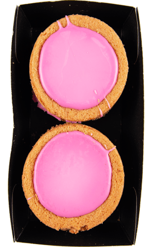 Roze fondant pencee