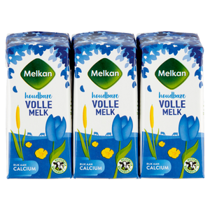 Melkan Hb Volle Melk 6x200ml