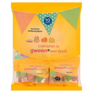 G'woon Tum Tum Uitdeelzakjes