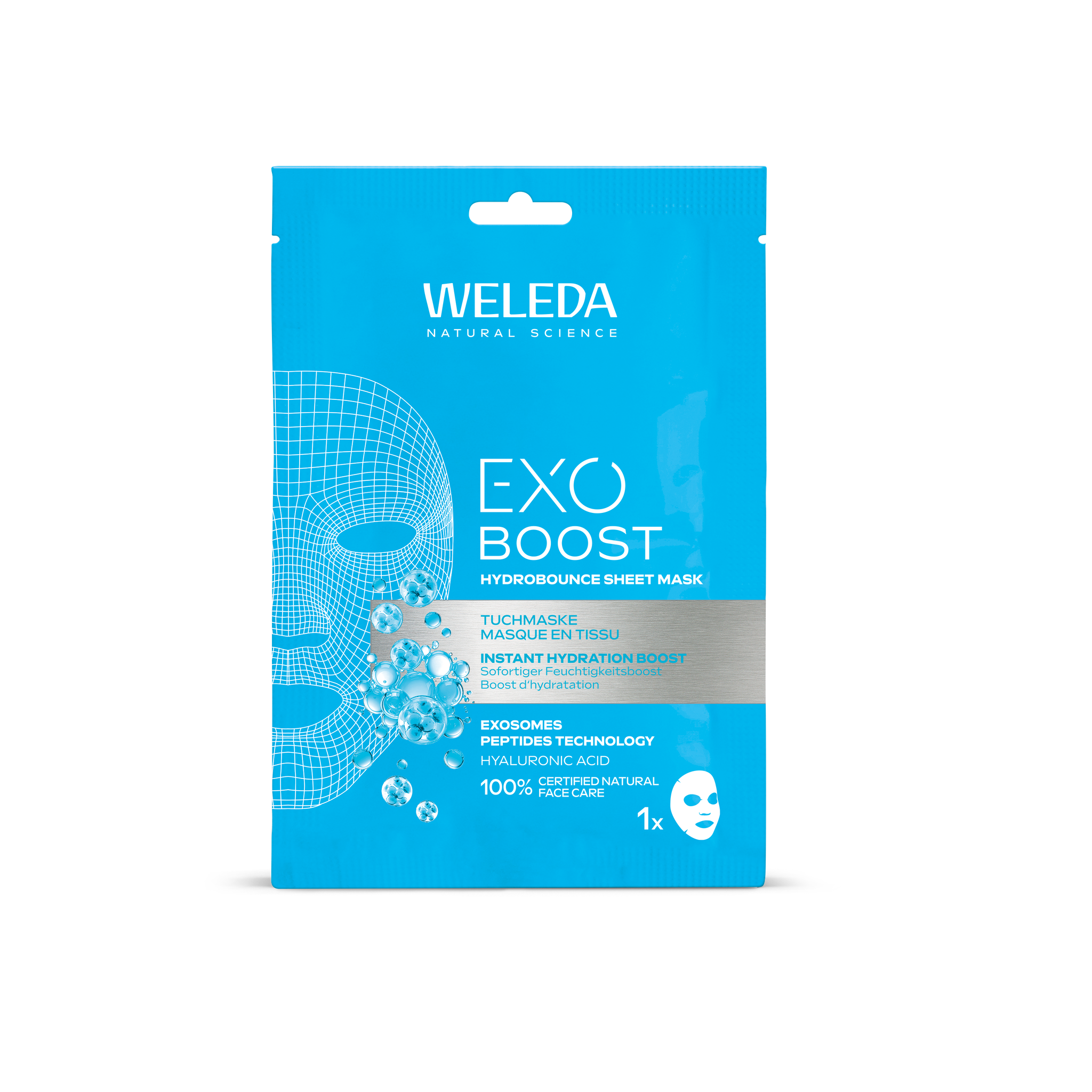 WELEDA Exo Boost Hydrobounce Sheet Mask 