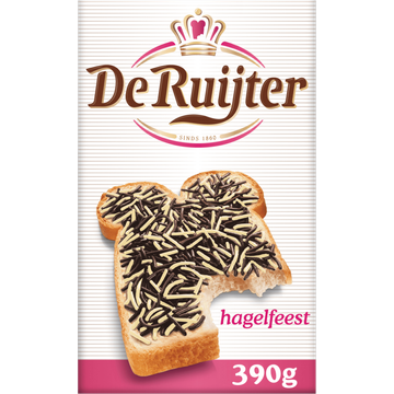 De Ruijter Hagelslag Mix Puur en Vanille 390 g