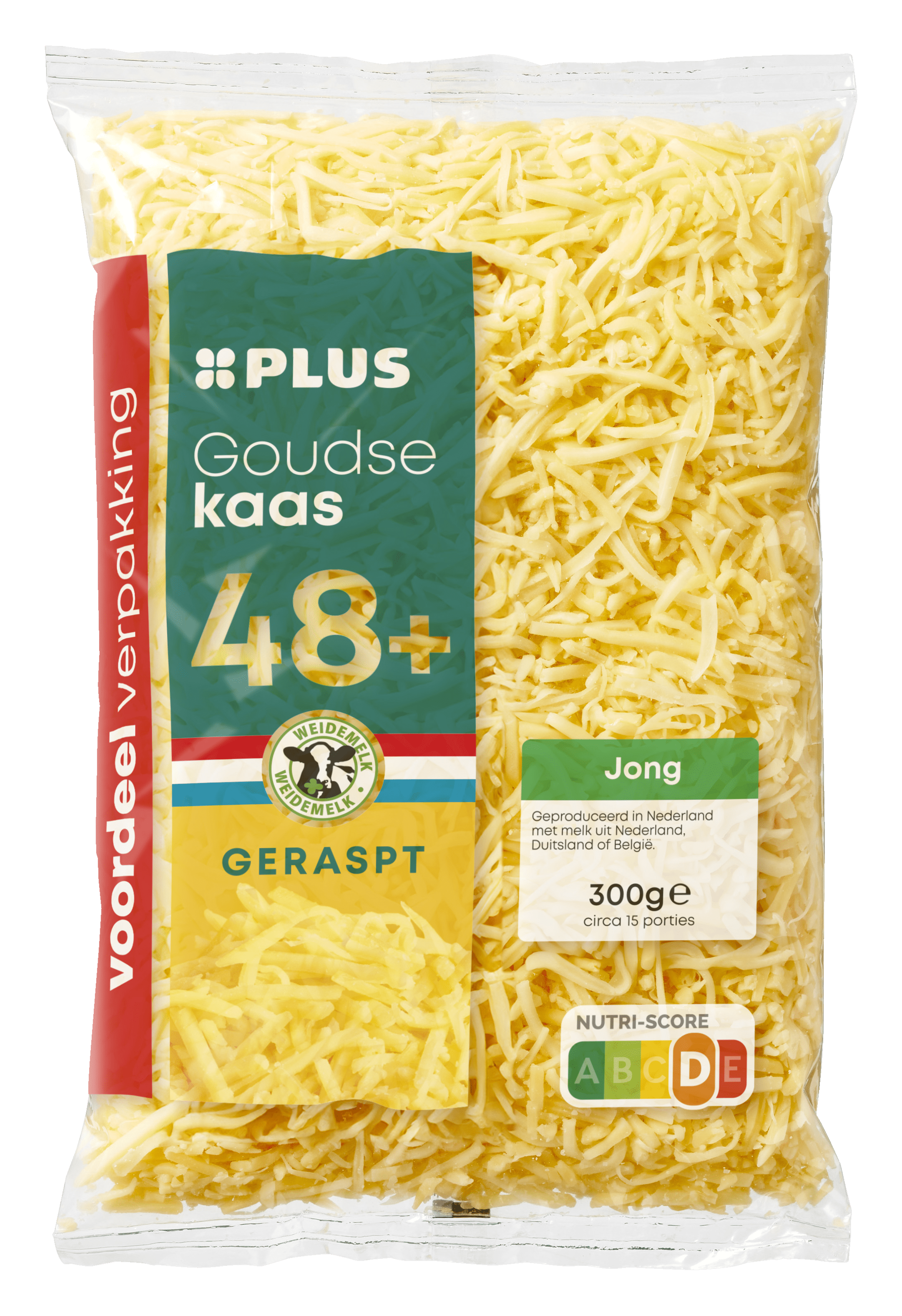 PLUS Goudse geraspte kaas jong