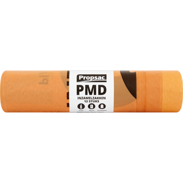 Propsac PMD Inzamelzakken 12 Stuks