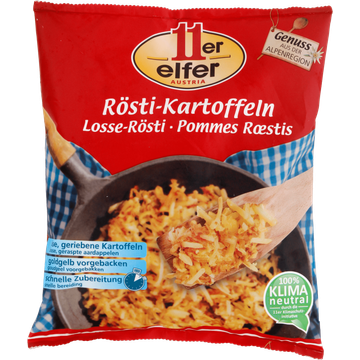 11er Elfer Rösti - Aardappelen Fijn Gesneden 450 g