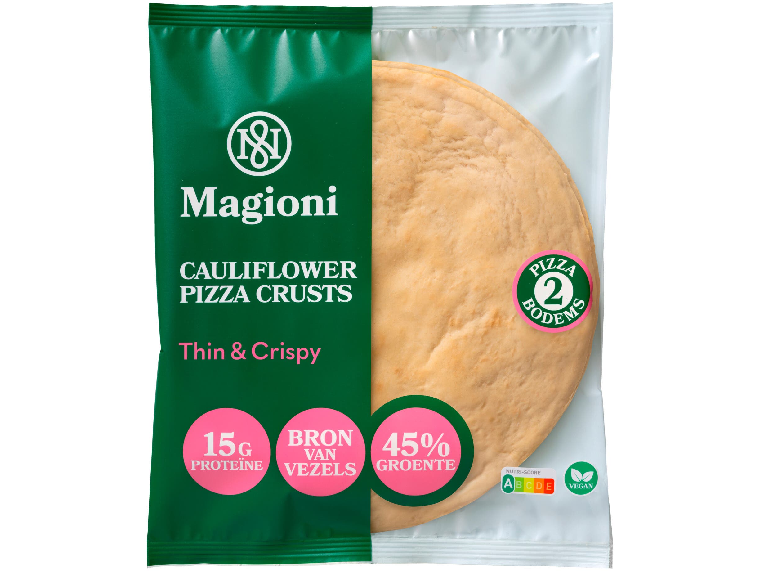 Bloemkool pizzabodem
