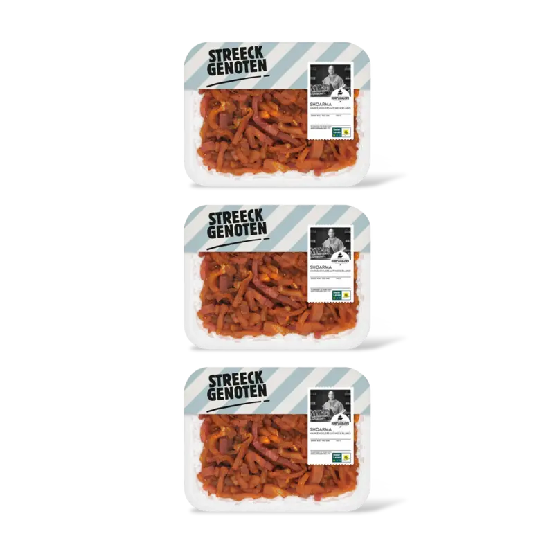 Streeckgenoten Shoarmareepjes 3-pack
