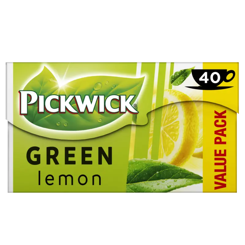 Pickwick Lemon groene thee voordeelpak