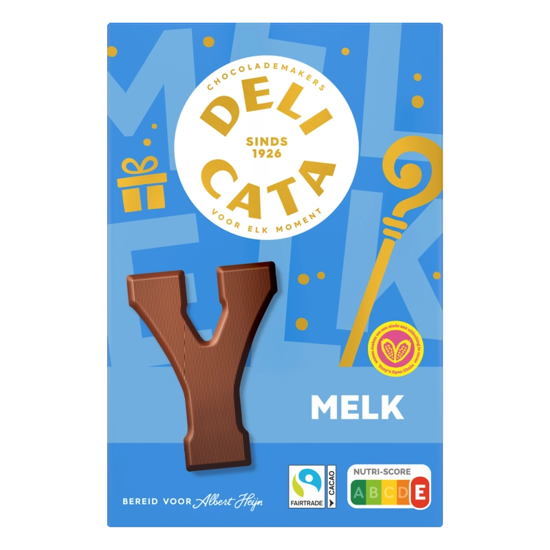 Delicata Chocoladeletter melk Y