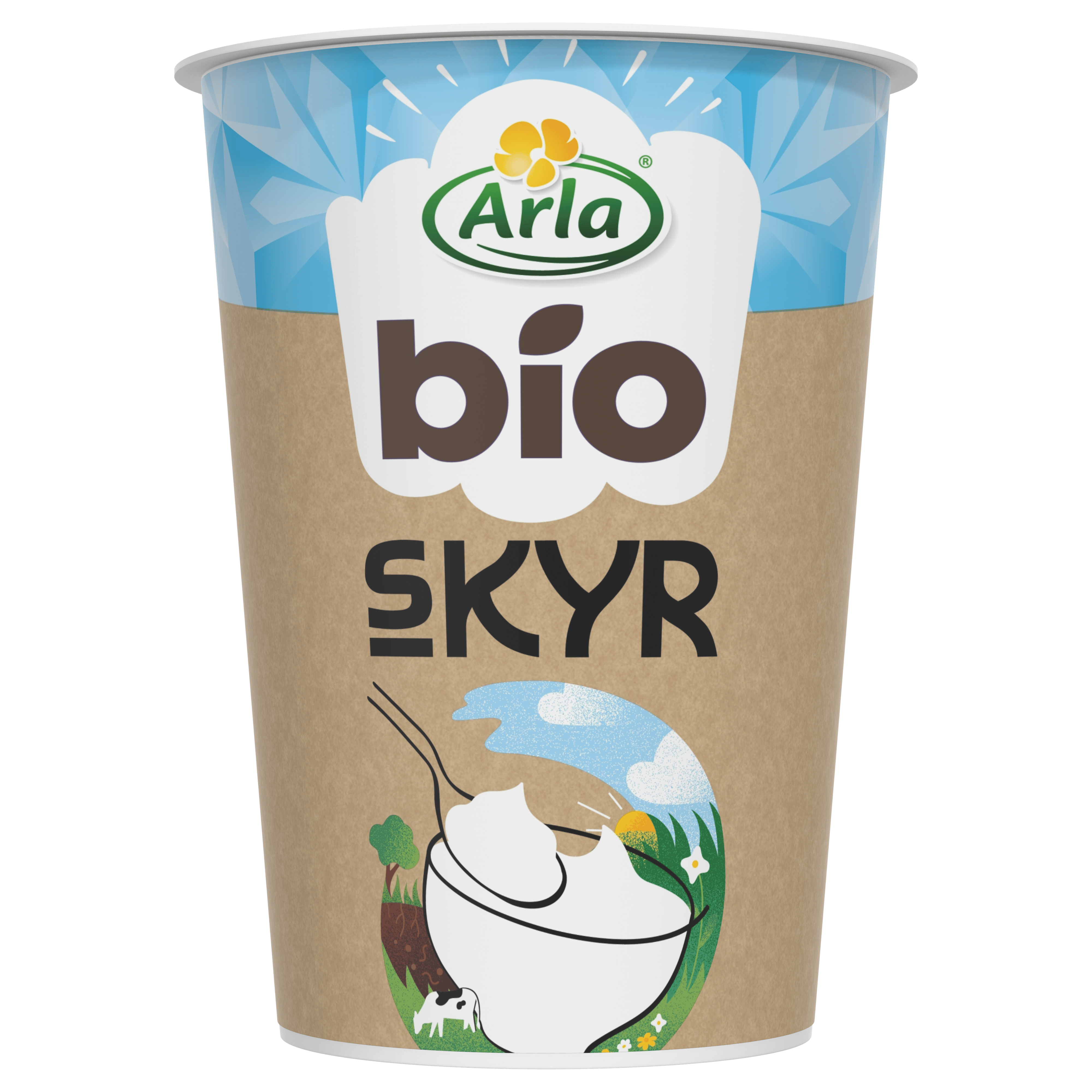 Arla Bio skyr naturel yoghurt